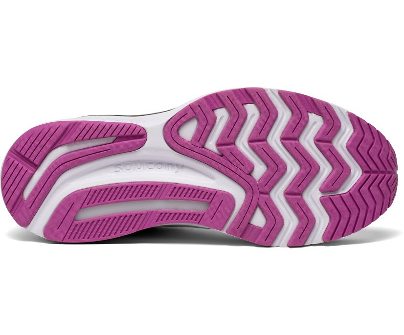 Saucony Guide 14 Women's Running Shoes Grey / Black | Canada 137UZGT